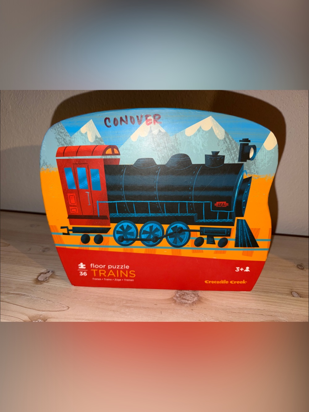 Trains Floor Puzzle by Crocodile Creek
